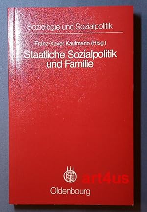 Bild des Verkufers fr Staatliche Sozialpolitik und Familie. Soziologie und Sozialpolitik ; Bd. 2 zum Verkauf von art4us - Antiquariat