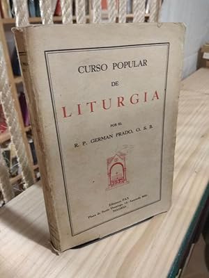 Imagen del vendedor de Curso popular de Liturgia a la venta por Libros Antuano