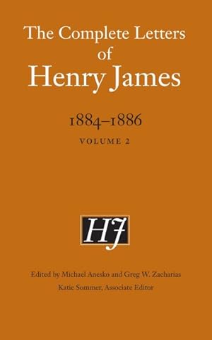 Image du vendeur pour Complete Letters of Henry James, 1884?1886 mis en vente par GreatBookPrices