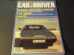 Imagen del vendedor de Car And Driver Mar 1979 HondaAccord, Aston Martin Lagonda a la venta por Joseph M Zunno