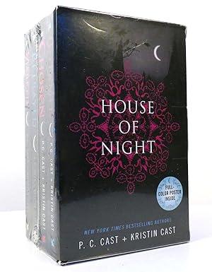 Image du vendeur pour HOUSE OF NIGHT, BOOKS 1-4 Marked / Betrayed / Chosen / Untamed mis en vente par Rare Book Cellar