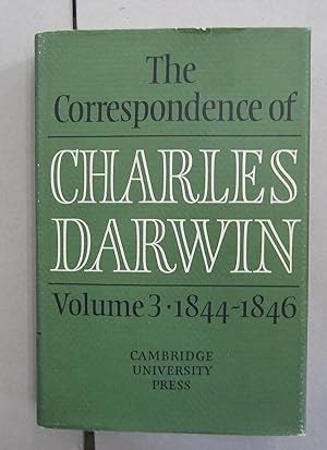 Seller image for The Correspondence of Charles Darwin Volume 3: 1844-1846 for sale by Midway Book Store (ABAA)