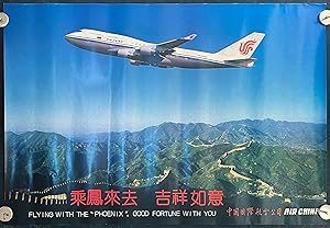 Seller image for Flying with the "Phoenix", Good Fortune with You. Air China. for sale by old imprints ABAA/ILAB