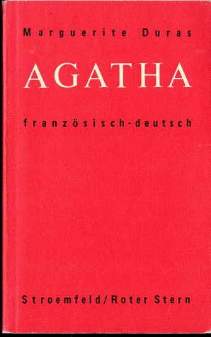 Bild des Verkufers fr Agatha : franz.-dt. [bertr.: Regula Wyss] zum Verkauf von Versandantiquariat Sylvia Laue