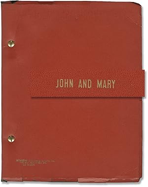 Bild des Verkufers fr John and Mary (Original screenplay for the 1969 film) zum Verkauf von Royal Books, Inc., ABAA