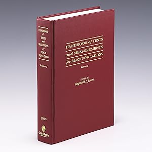 Immagine del venditore per Handbook of Tests and Measurements for Black Populations, Volume One venduto da Salish Sea Books