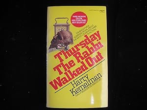 Seller image for THURSDAY RABBI WALKED OUT for sale by HERB RIESSEN-RARE BOOKS