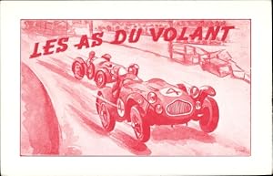 Ansichtskarte / Postkarte Autorennen, Rennwagen Nr. 4, Automobilrennfahrer, Les as du Volant