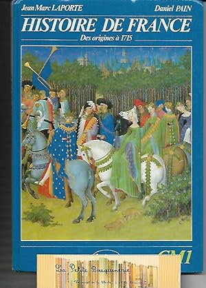 Bild des Verkufers fr Histoire de France, des origines  1715 -CM1 zum Verkauf von La Petite Bouquinerie