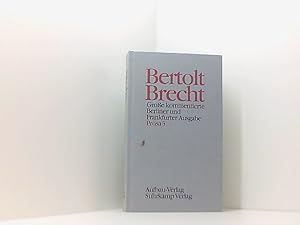 Bild des Verkufers fr Werke. Groe kommentierte Berliner und Frankfurter Ausgabe. 30 Bnde (in 32 Teilbnden) und ein Registerband: Band 20: Prosa 5. Geschichten, Filmgeschichten, Drehbcher 19401956 zum Verkauf von Book Broker