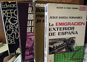 Imagen del vendedor de REFORMA AGRARIA Y REVOLUCIN CAMPESINA EN LA ESPAA DEL SIGLO XX + ILUSTRADOS Y REFORMADORES EN LA BAJA ANDALUCA + EL MOVIMIENTO OBRERO EN LA HISTORIA DE ESPAA + LA EMIGRACIN EXTERIOR DE ESPAA (4 libros) a la venta por Libros Dickens