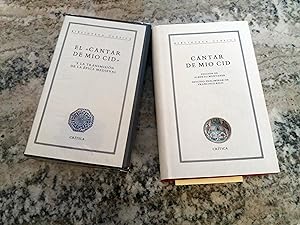 CANTAR DE MIO CID + Anejo a este volumen: EL CANTAR DE MIO CID Y LA TRANSMISION DE LA EPICA MEDIE...