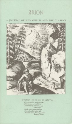 Bild des Verkufers fr Arion: A Journal of Humanities and the Classics. Vol. 9, No. 2 & 3, Summer & Autumn. zum Verkauf von Fundus-Online GbR Borkert Schwarz Zerfa