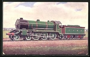 Künstler-Postcard 4-6-0 Express Locomotive No. 486, London, South-Western Railway, englische Eise...