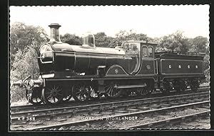 Postcard Gordon Highlander, the Great North of Scotland Railway Locomotive No. 49, englische Eise...