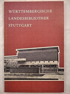 Württembergische Landesbibliothek Stuttgart.