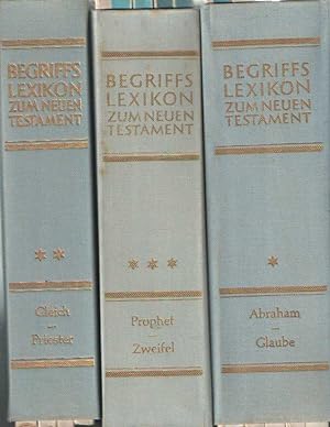 Seller image for Theologisches Begriffslexikon zum Neuen Testament. 3 Bnde for sale by Bij tij en ontij ...