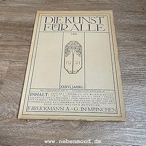 Die Kunst für Alle. Heft: Mai 1921 (XXXVI. Jahrgang).