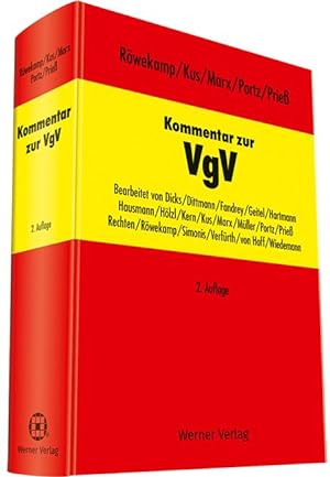 Seller image for Kommentar zur VgV for sale by moluna