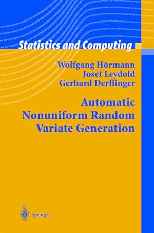 Bild des Verkufers fr Automatic Nonuniform Random Variate Generation. (Statistics and Computing). zum Verkauf von Antiquariat Bookfarm