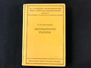 Bild des Verkufers fr Mathematische Statistik Die Grundlehren der mathematischen Wissenschaften, 87. zum Verkauf von Antiquariat Bookfarm