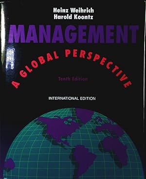 Imagen del vendedor de Management. a global perspective. a la venta por Antiquariat Bookfarm