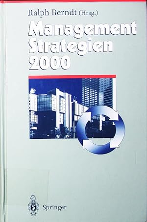 Seller image for Management-Strategien 2000. mit 11 Tabellen. for sale by Antiquariat Bookfarm