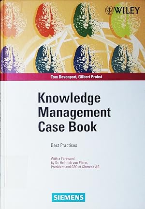 Seller image for Knowledge management case book. Siemens best practises. for sale by Antiquariat Bookfarm