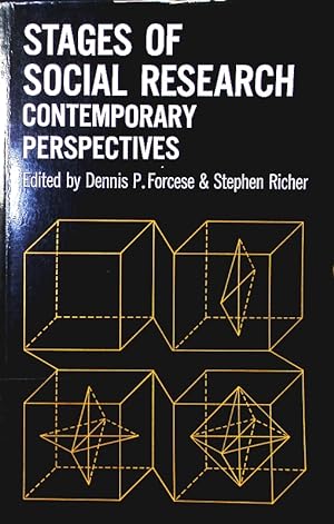 Seller image for Stages of social research. contemporary perspectives. for sale by Antiquariat Bookfarm