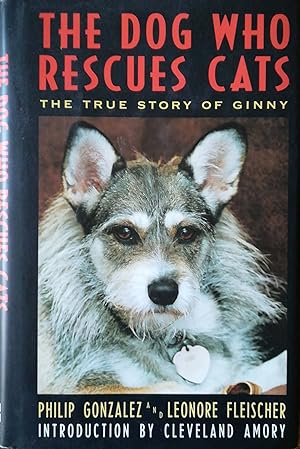 Imagen del vendedor de The dog who rescues cats. The true story of Ginny. Introduction by Cleveland Amory. Photographs by Justin Sutcliffe. a la venta por Versandantiquariat Ruland & Raetzer