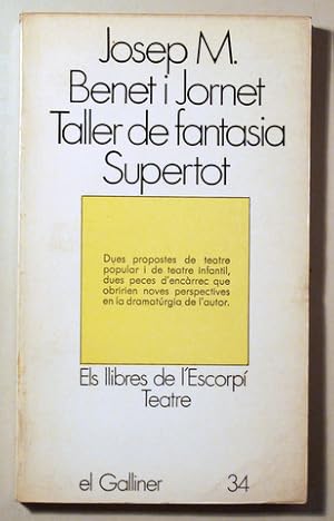 Imagen del vendedor de TALLER DE FANTASIA (LA NIT DE LES JOGUINES). SUPERTOT - Barcelona 1976 - 1 edici a la venta por Llibres del Mirall