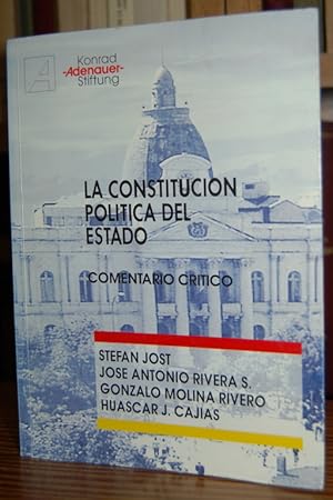 Immagine del venditore per LA CONSTITUCION POLITICA DEL ESTADO. Comentario crtico venduto da Fbula Libros (Librera Jimnez-Bravo)