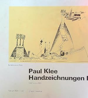 Bild des Verkufers fr Paul Klee. Handzeichnungen I. Kindheit bis 1920 zum Verkauf von Librodifaccia