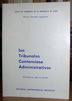 Seller image for LOS TRIBUNALES CONTENCIOSO ADMINISTRATIVOS. Antecedentes para su estudio for sale by Fbula Libros (Librera Jimnez-Bravo)