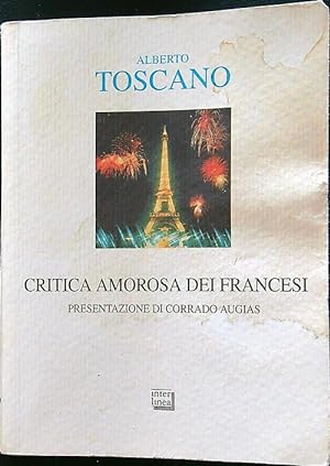 Seller image for Critica amorosa dei francesi for sale by Librodifaccia