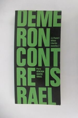 Seller image for CONTRE ISRAL. for sale by Librairie du Levant