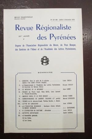 Image du vendeur pour 58eme Anne / N 207-208. mis en vente par Librairie du Levant