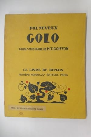 Seller image for GOLO. 28 bois originaux de M. T. Goiffon. for sale by Librairie du Levant