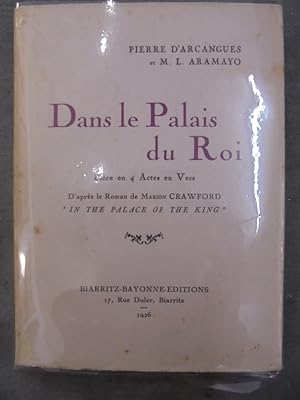 Bild des Verkufers fr Dans le palais du roi zum Verkauf von Librairie du Levant