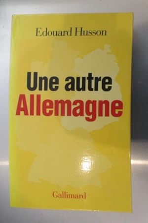 Bild des Verkufers fr UNE AUTRE ALLEMAGNE. zum Verkauf von Librairie du Levant