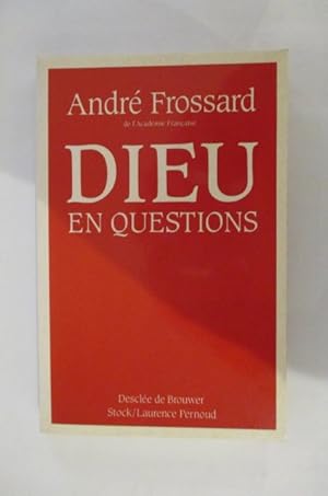 Seller image for DIEU EN QUESTIONS. for sale by Librairie du Levant