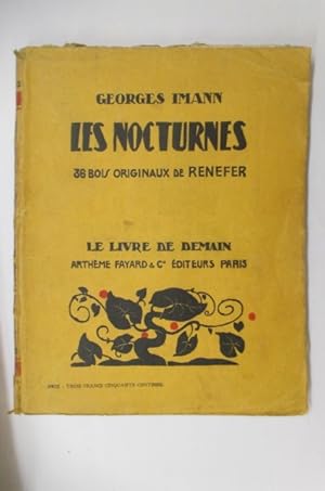 Imagen del vendedor de LES NOCTURNES. 36 bois originaux de Renefer. a la venta por Librairie du Levant