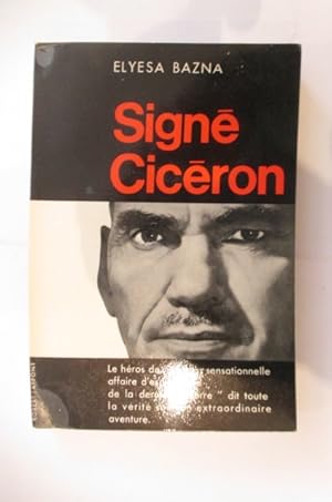 Seller image for SIGNE CICERON. for sale by Librairie du Levant