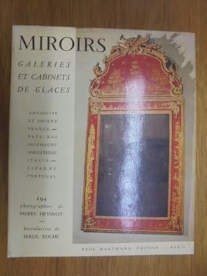 Imagen del vendedor de Miroirs Galeries et Cabinet a la venta por Librairie du Levant