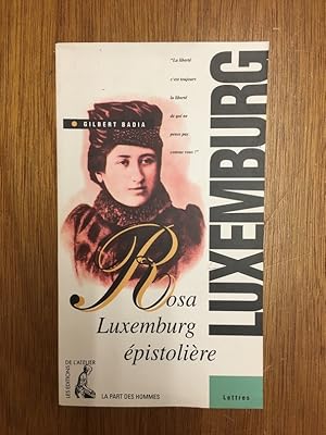 Imagen del vendedor de Rosa Luxemburg pistolire a la venta por Librairie du Levant