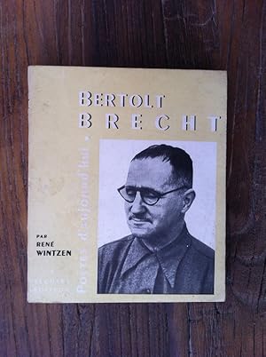 Bild des Verkufers fr BERTOLT BRECHT zum Verkauf von Librairie du Levant