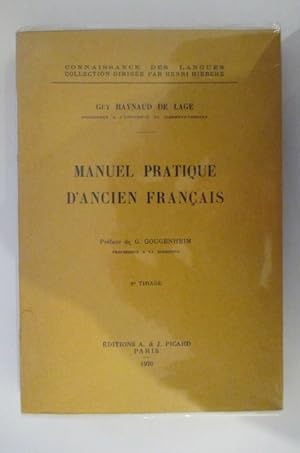 Image du vendeur pour MANUEL PRATIQUE D'ANCIEN FRANCAIS. Volume 2 mis en vente par Librairie du Levant