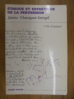 Seller image for Ethique et estthique de la perversion. for sale by Librairie du Levant