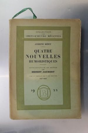 Seller image for QUATRE NOUVELLES HUMORISTIQUES for sale by Librairie du Levant