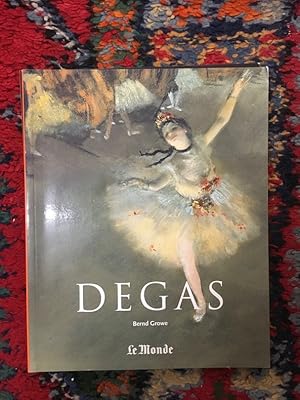 Image du vendeur pour Degas 1834-1917 mis en vente par Librairie du Levant